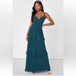 Lulus Emerald Green Formal Dress